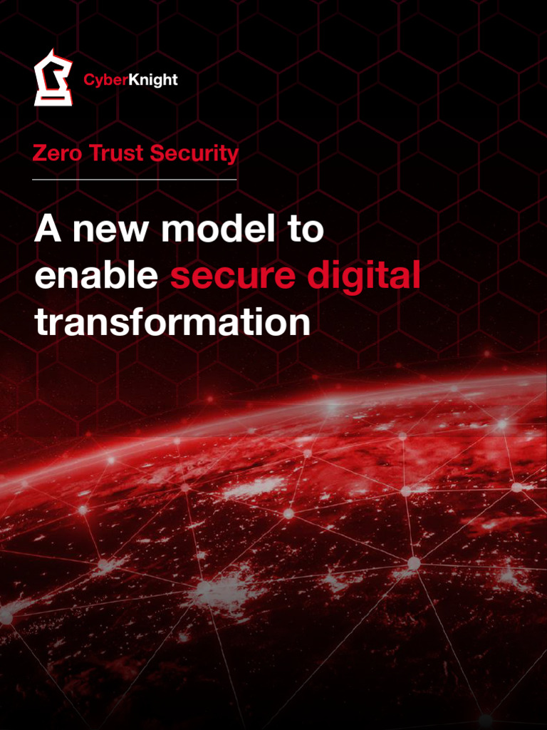 Understanding Zero Trust Security Model | PDF | Security | Computer ...