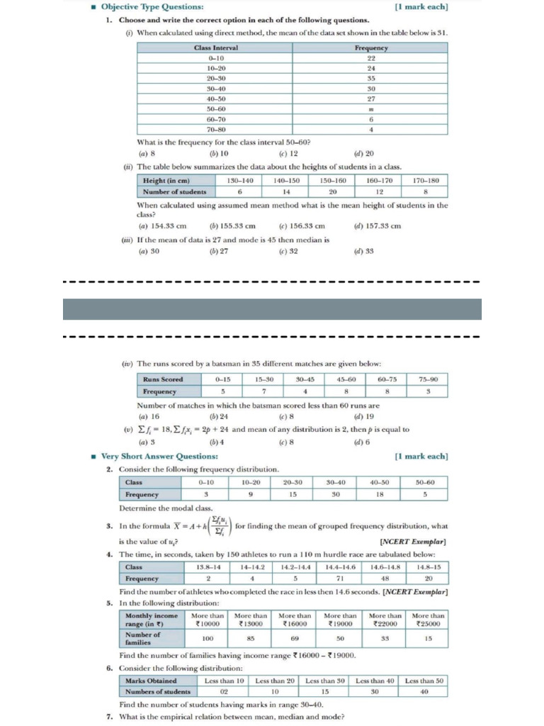 Statistics 10 | PDF