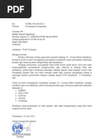 Surat Penawaran Kerjasama CV. Kresna