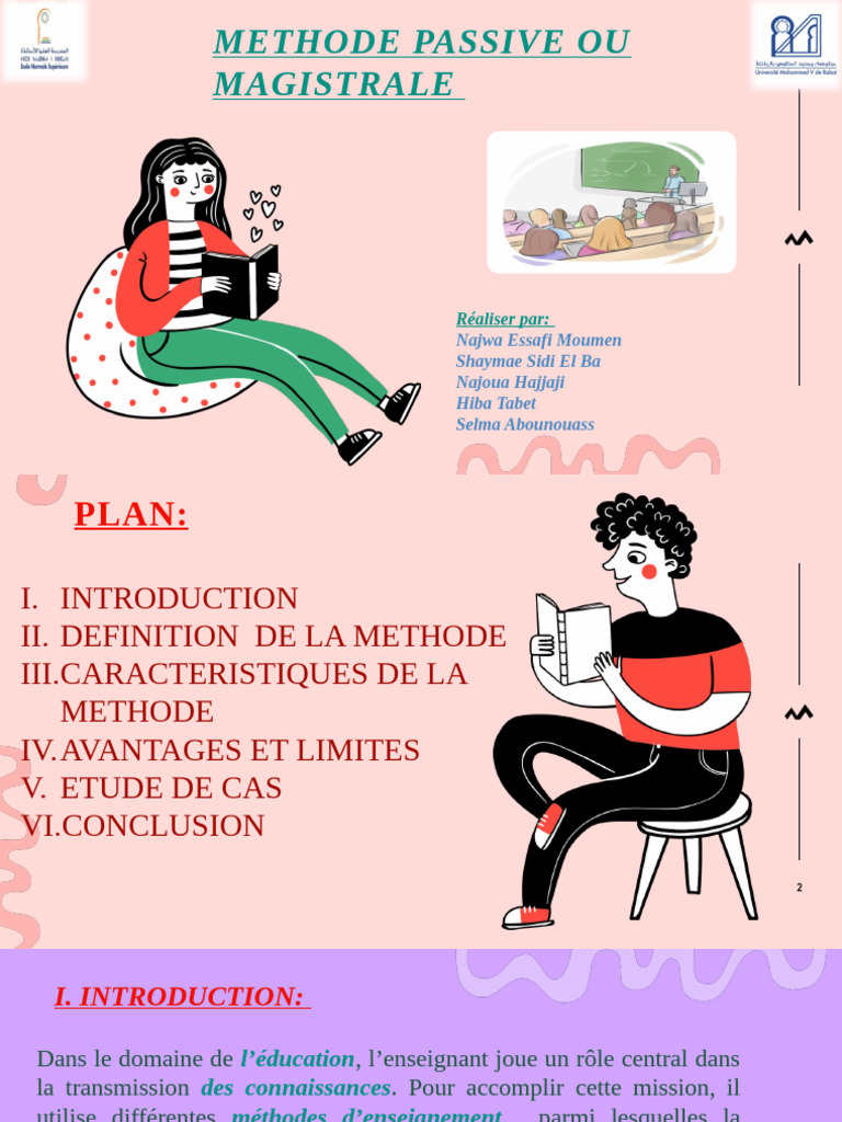 Méthode Magistrale : Avantages et Limites | PDF | Apprentissage | Pédagogie