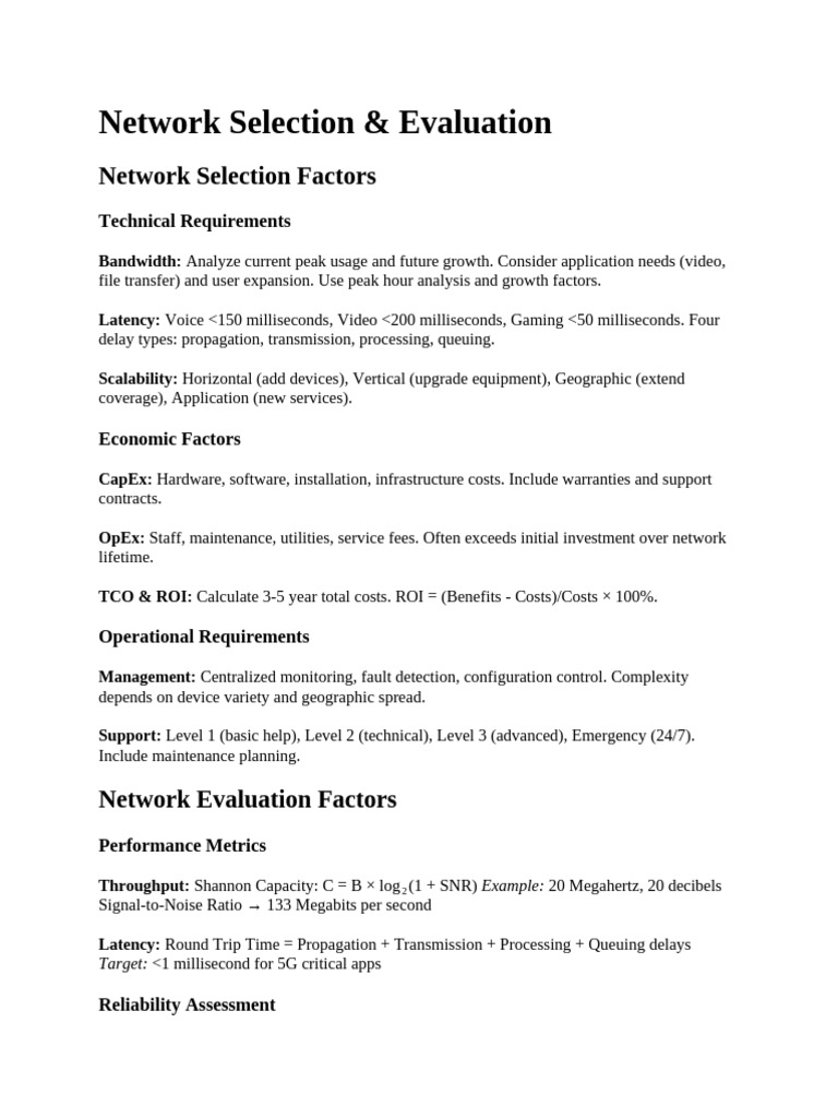 NES Calculation | PDF | Quality Of Service | Computer Network