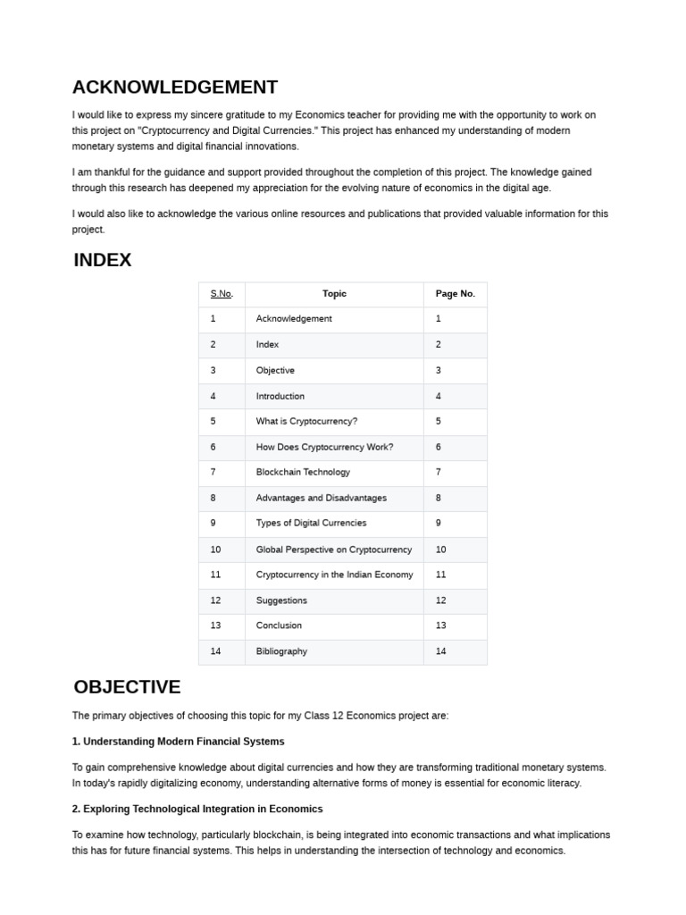 Crypto Digital Currencies Project (1) | PDF | Cryptocurrency | Bitcoin