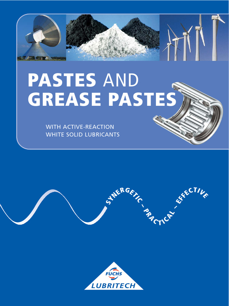 Lubritech Pastes Grease Pastes | PDF | Lubricant | Friction