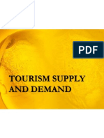 Tourism Supply and Demand B