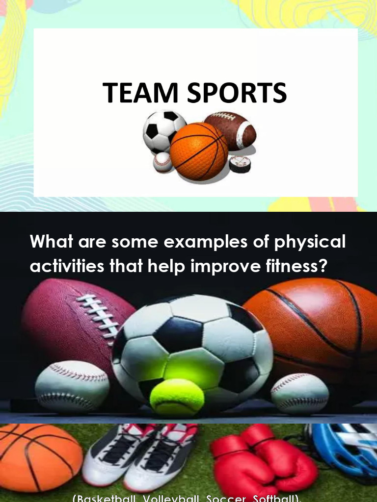 Team Sports and Fitness Components | PDF | Baseball Field | Softball