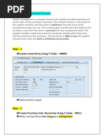 PTP Cycle in SAP: Process Overview | PDF | Accounts Payable | Receipt