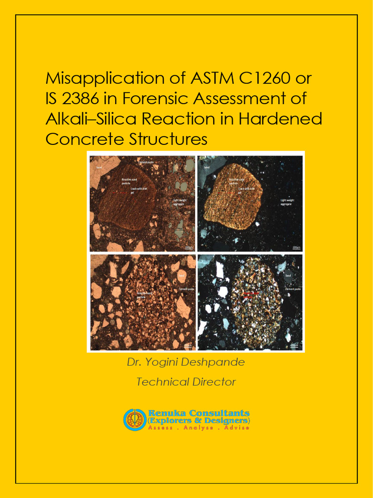 Flawed ASR Assessment Methods in Concrete | PDF | Concrete | Materials