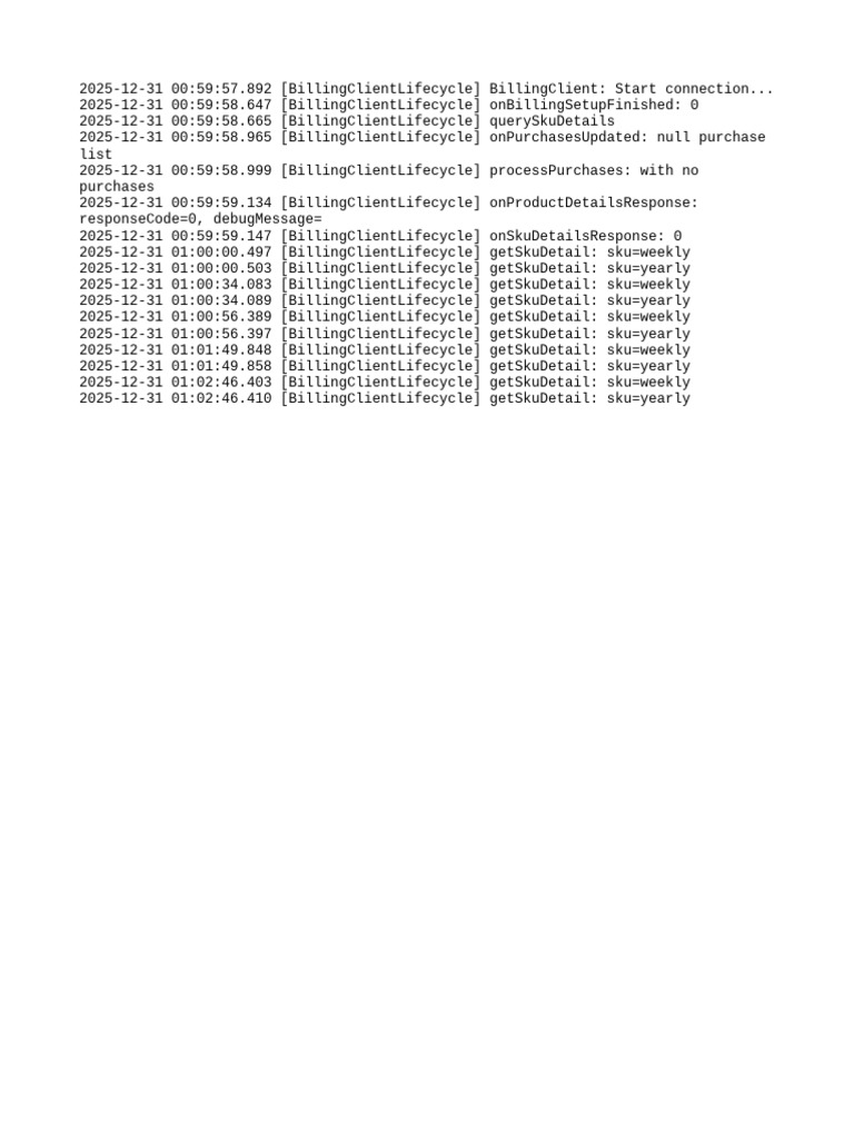 Billing Client Connection Logs | PDF