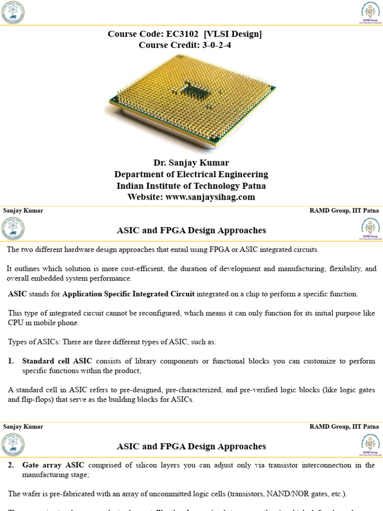 Module-1 VLSI Design V4 | PDF | Field Programmable Gate Array ...