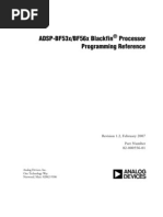 Blackfin Processor Programming Reference