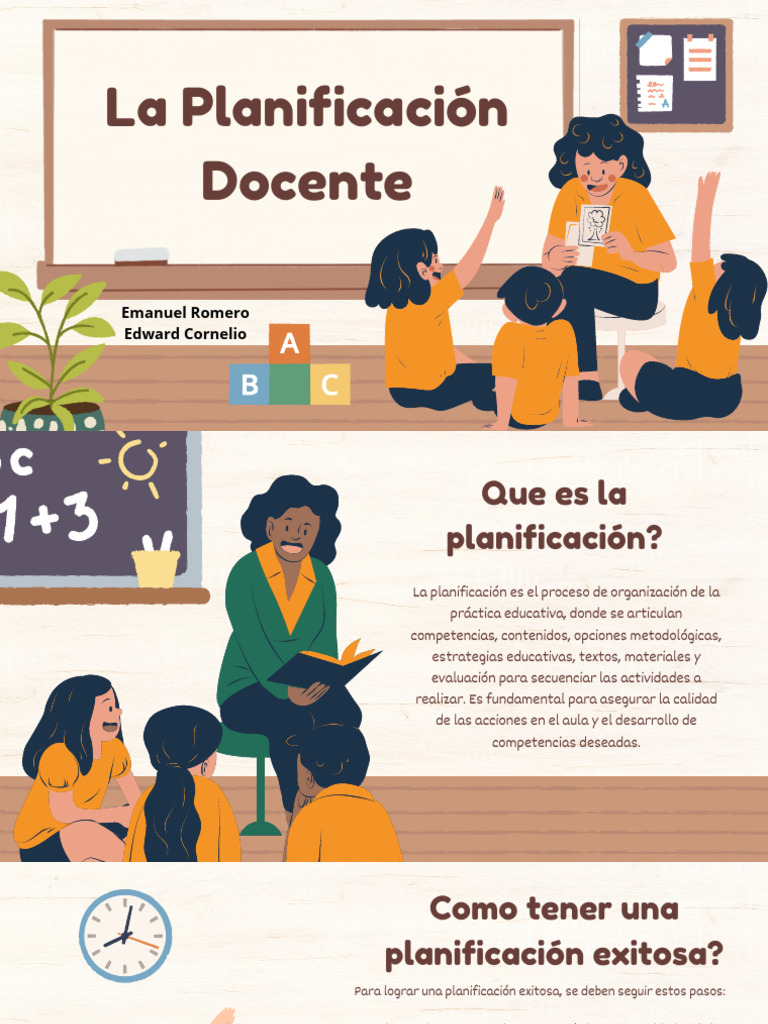 Guía para una Planificación Educativa Efectiva | PDF | Evaluación ...