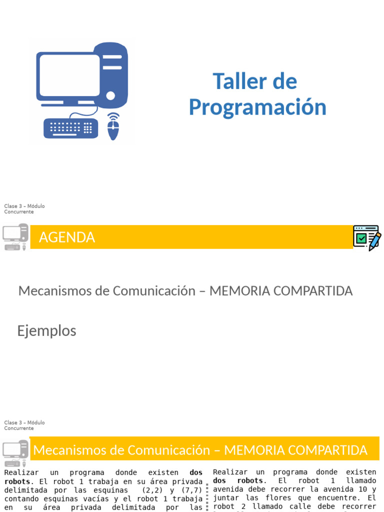 Comunicación en Programación Concurrente | PDF | Computación ...