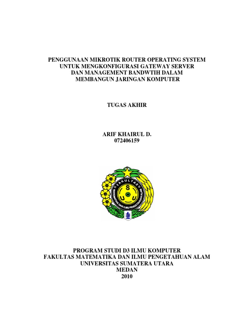 Mikrotik Judul