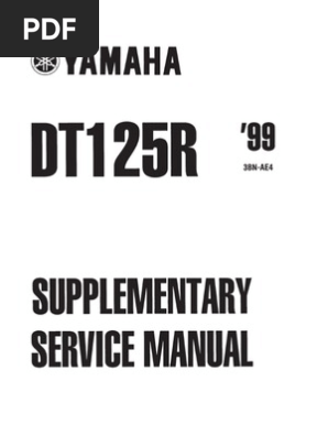 ヤマハ DT125 250M サービスマニュアル DT250