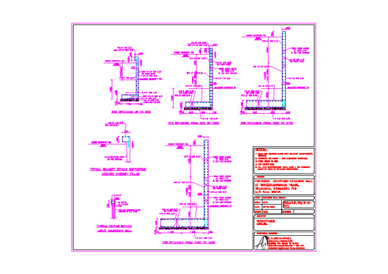 Compound Wall Details | PDF