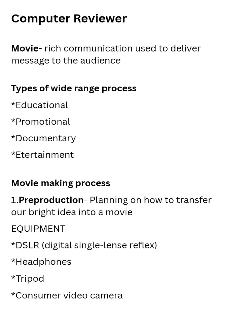 Movie Rich Communication Used to Deliver Message to the Audience 1 | PDF