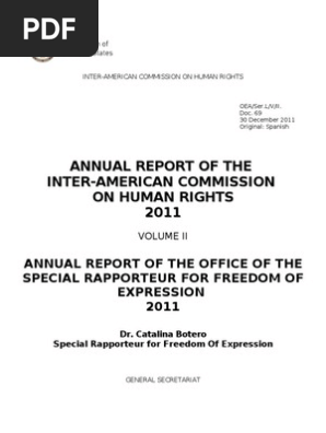 Freedom Of Expression 2011 Defamation Human Rights