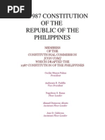 The 1987 Constitution