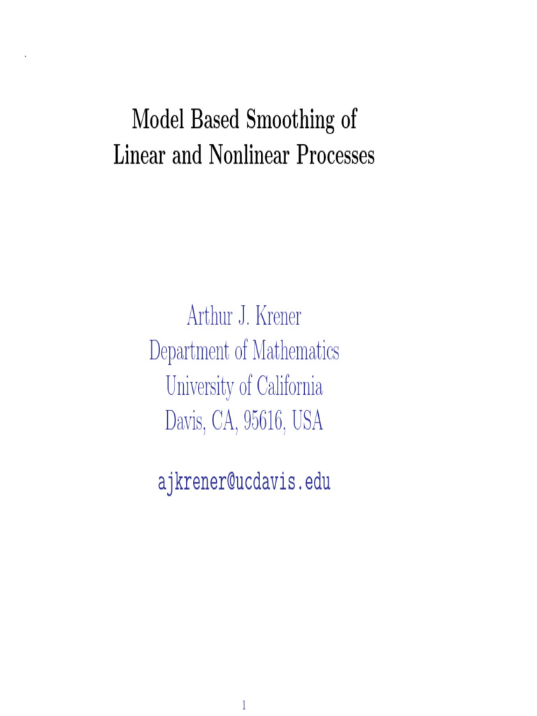 da2005_4905 | PDF | Kalman Filter | Nonlinear System