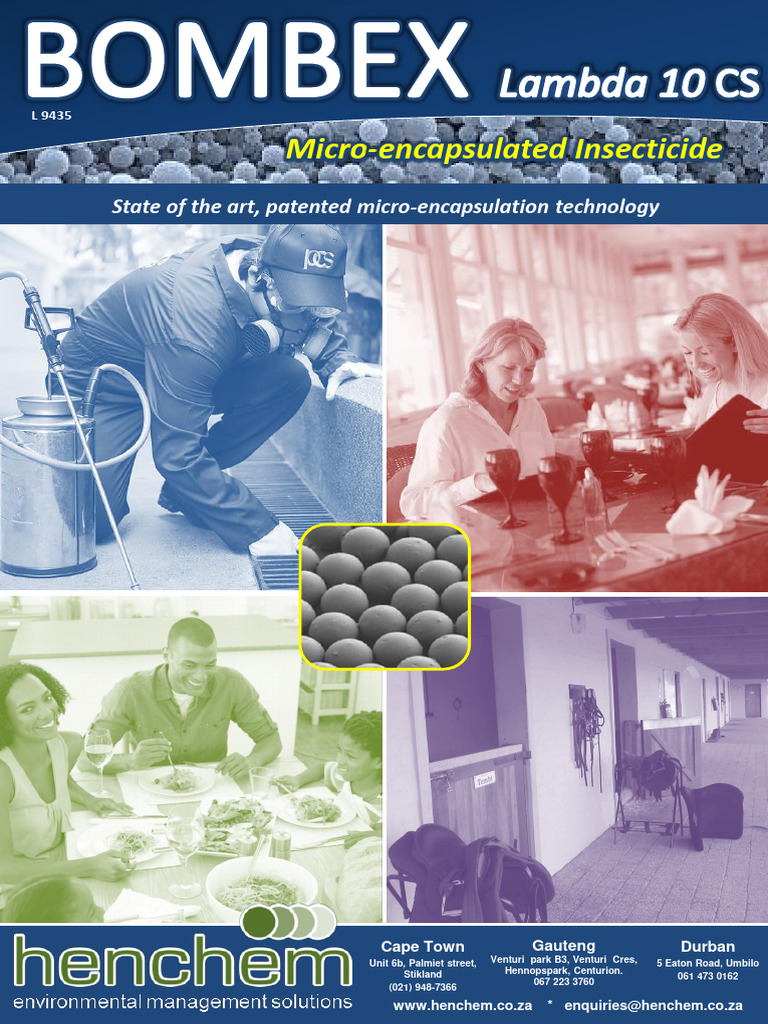 Advanced Micro-Encapsulated Insecticide | PDF | Insecticide