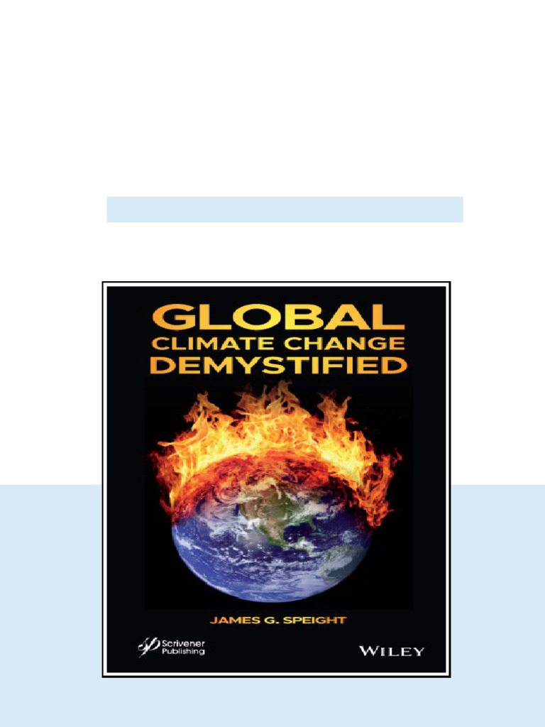 Global Climate Change Demystified Speight James Gcontributor sample ...