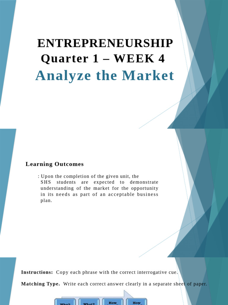 4_Q1-Entrep_ | PDF | Marketing | Business Economics