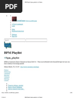 Download BPM Playlist Bpm_playlist June 31-2012 by kevimass SN97804438 doc pdf