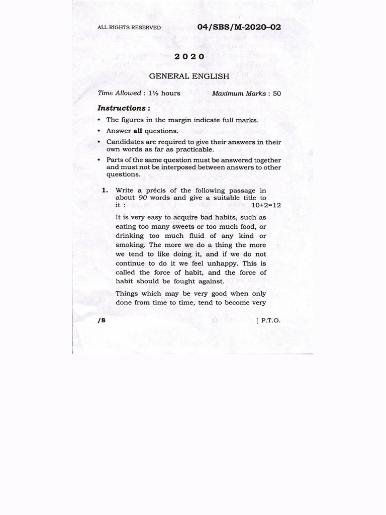 General English | PDF