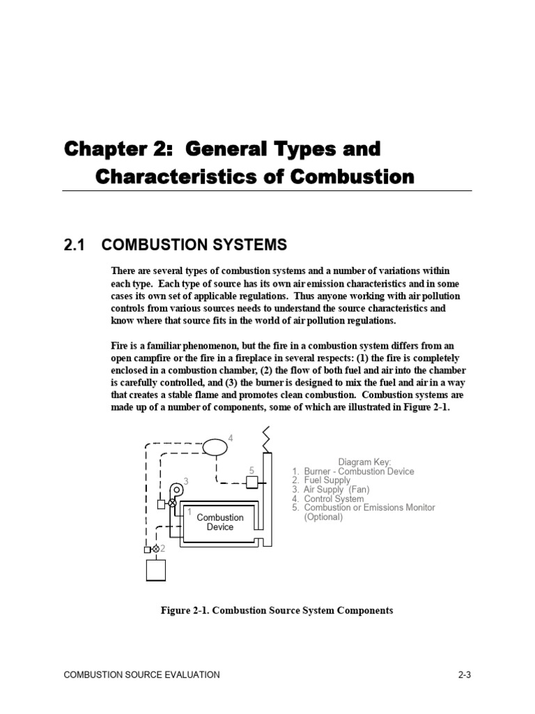 Combustion Systems Overview and Evaluation | PDF | Internal Combustion ...