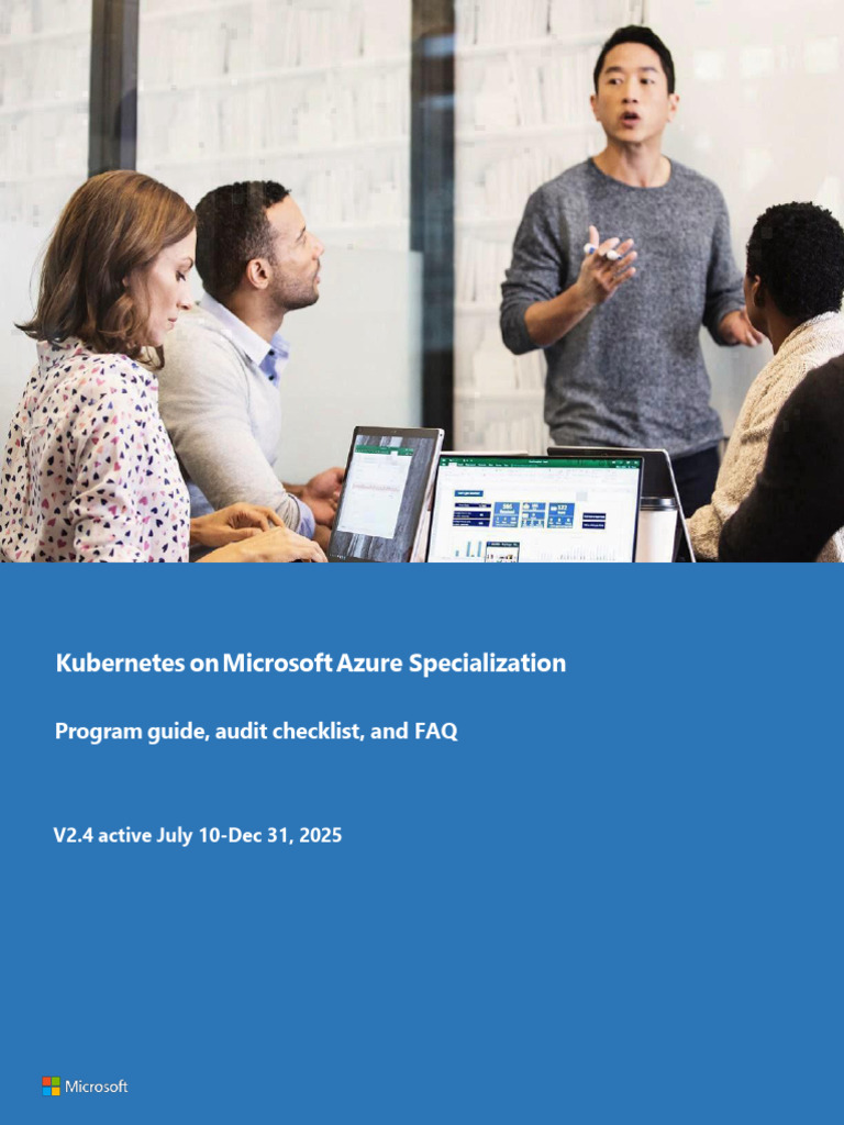 Kubernetes on Azure Program Guide | PDF | Microsoft Azure | Audit