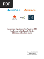 Implémentation d'un SIEM avec Wazuh | PDF | Sécurité des systèmes d ...