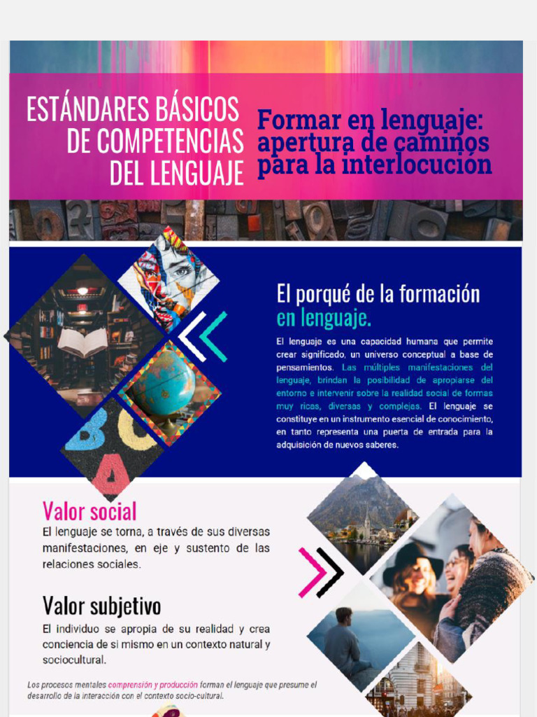 Estandares Basicos de Competencias de Lenguaje | PDF