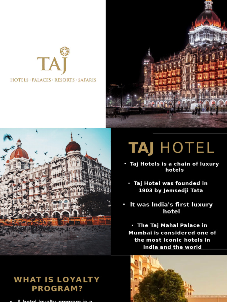 Taj Hotels Loyalty Program Overview | PDF