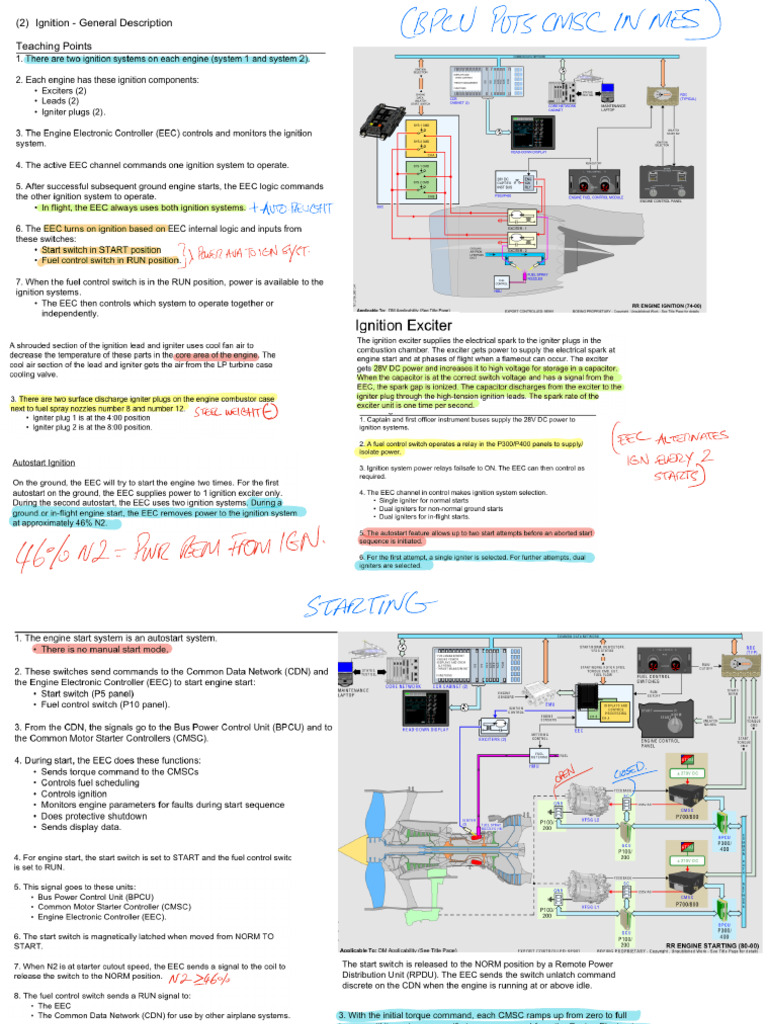 Eng Ignition and Starting | PDF
