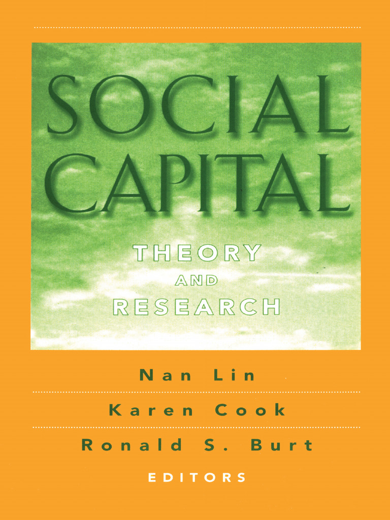 Understanding Social Capital Theory | PDF | Social Capital | Value ...
