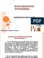 Proyecto Educativo Institucional