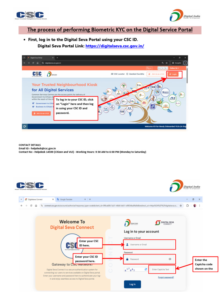 CSC Ekyc Process (English) | PDF | Security Technology | Cyberspace