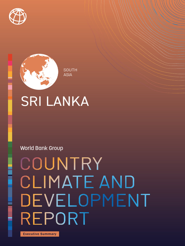 Sri Lanka Climate Development Report | PDF | Climate Resilience ...
