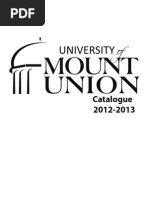 Download University of Mount Union Undergraduate Catalogue 2012-2013 by University of Mount Union SN97812751 doc pdf