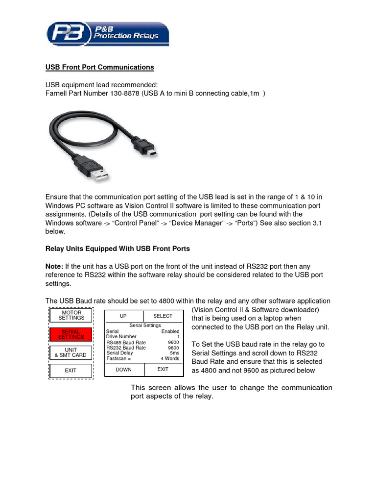 USB Front Port Communication Setup Guide | PDF | Usb | Microsoft Windows