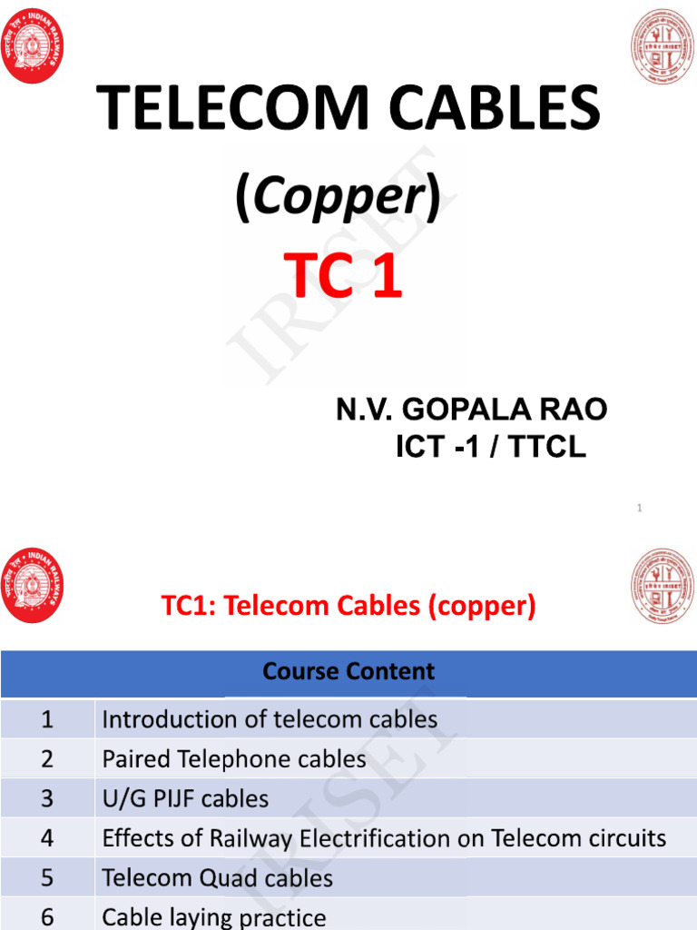 Telecom Cable | PDF