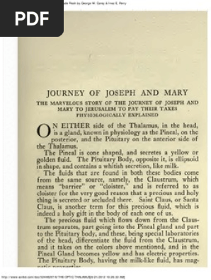 The Optic Thalamus For God Man Word Made Flesh By George W - 