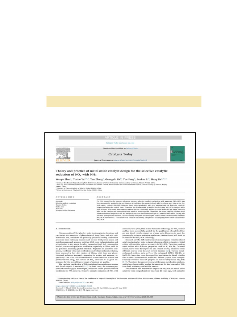 Theory and practice of metal oxide catalyst design for the selective ...