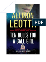 Ten Rules For A Call Girl by Allison Leotta