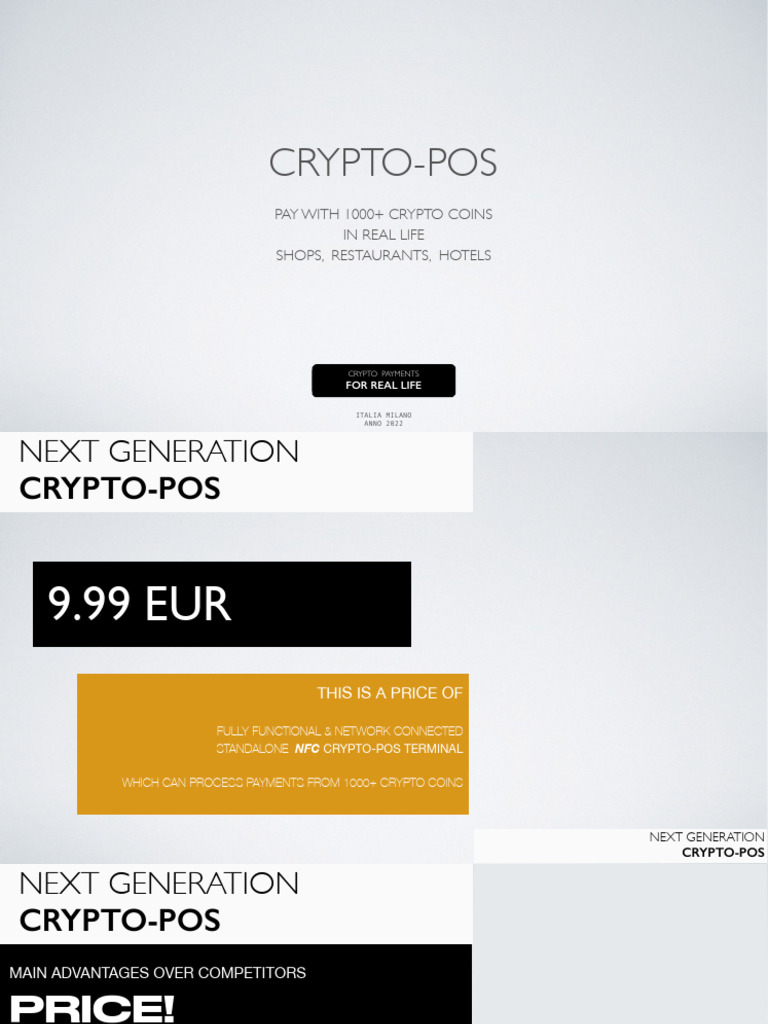 Next-Gen Crypto POS Terminal for Payments | PDF