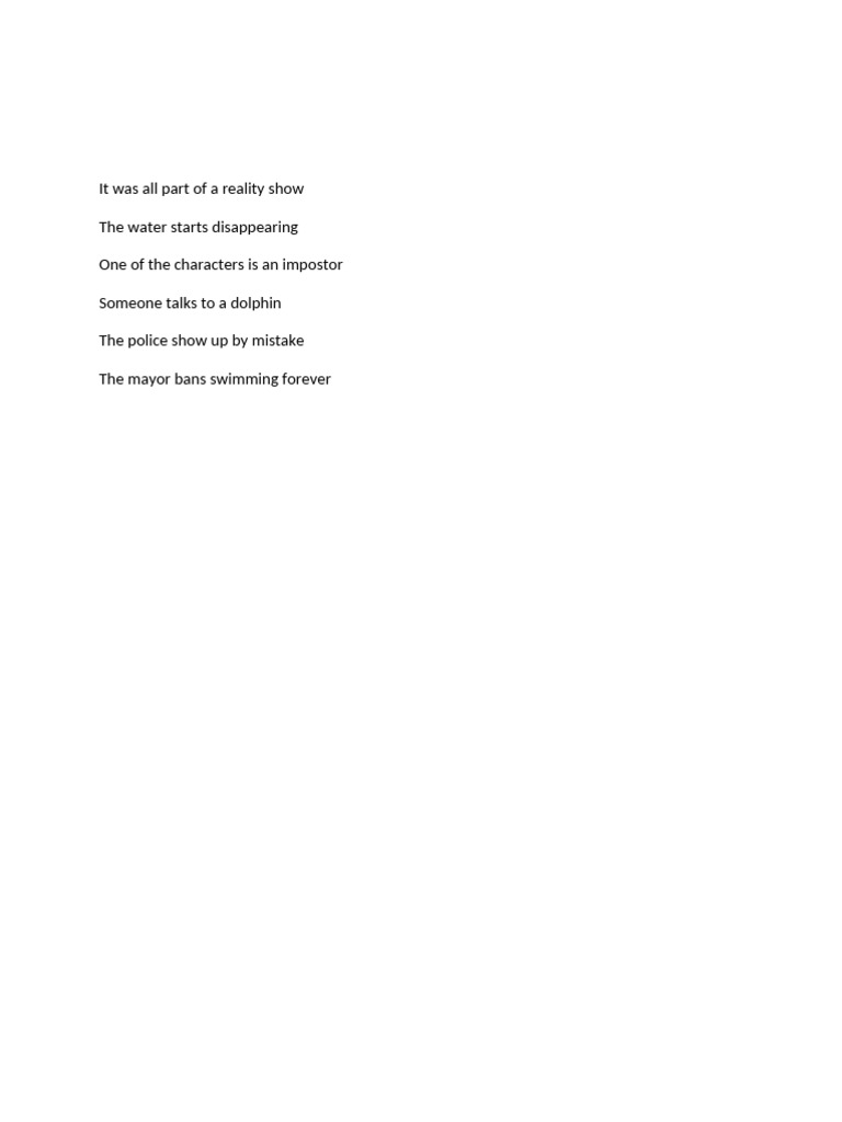 Plot Twist | PDF