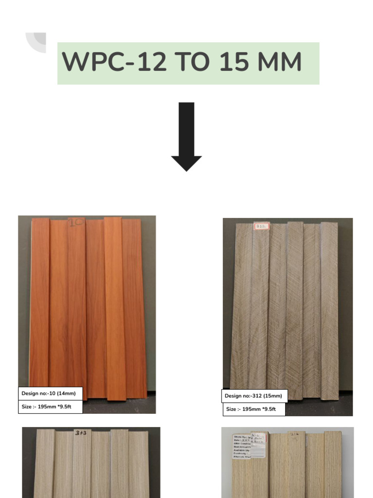WPC Panel | PDF