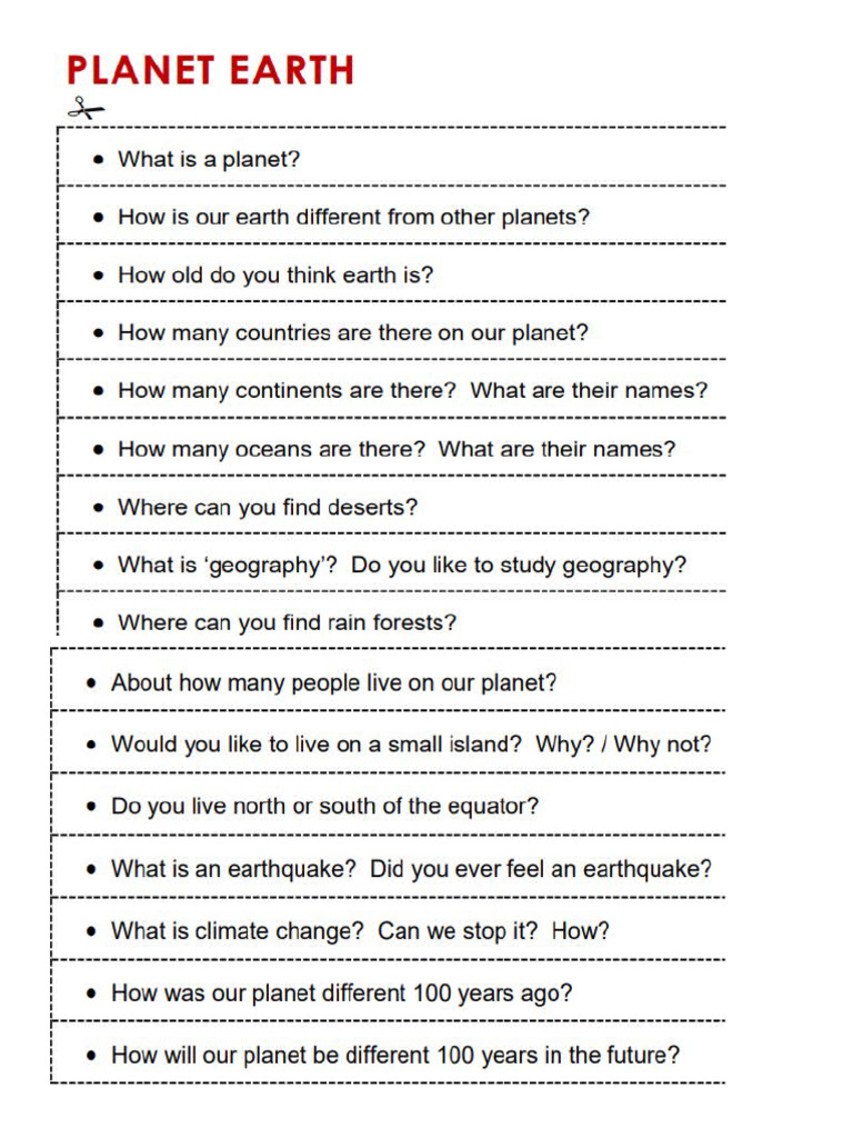 Planet Earth | PDF