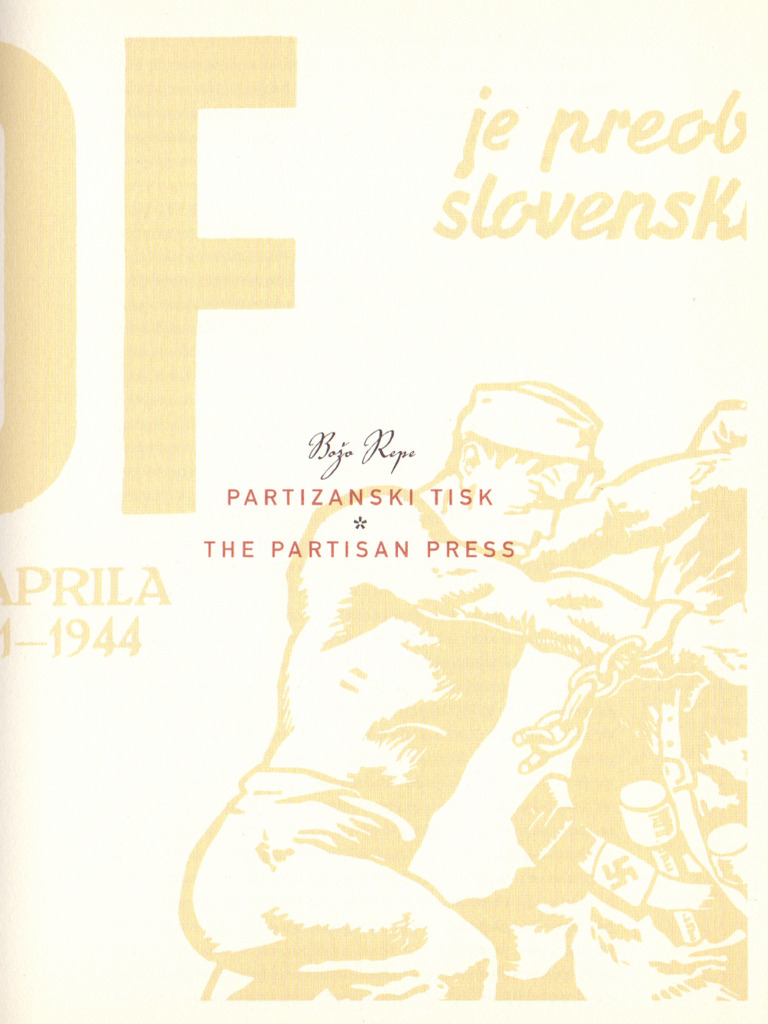 Repe, Božo - Partizanski Tisk | PDF