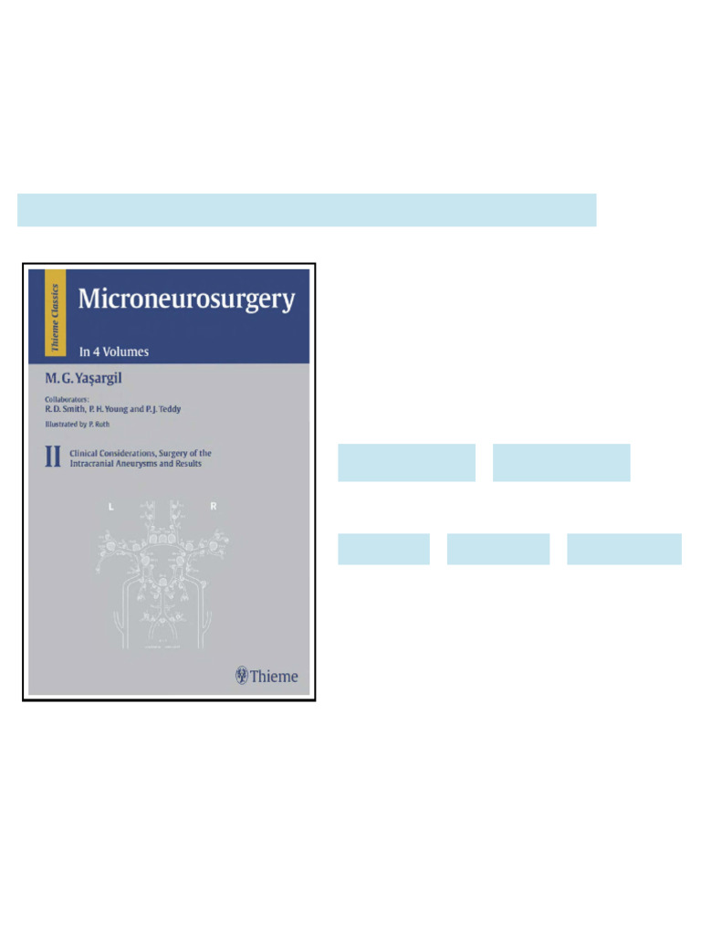 Microneurosurgery Volume II Wei Zhi digital version 2025 | PDF